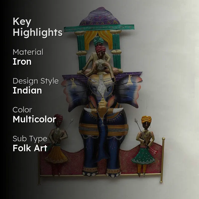 Tribal Whimsy Iron Wall Accent media 2
