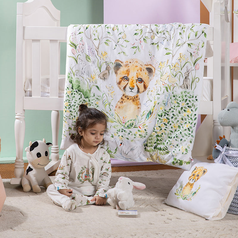 Pounce & Snuggle Egyptian Cotton Quilt - 200 TC media 5