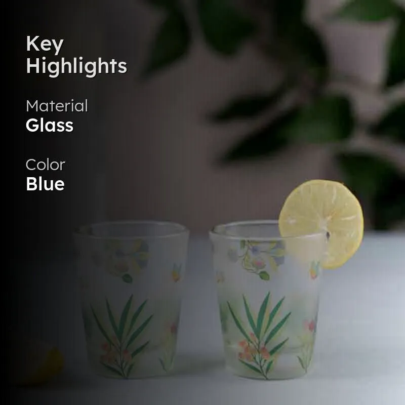 Vibrant Bliss Frosted Shot Glass (30 ml ) - Set Of Two media 2