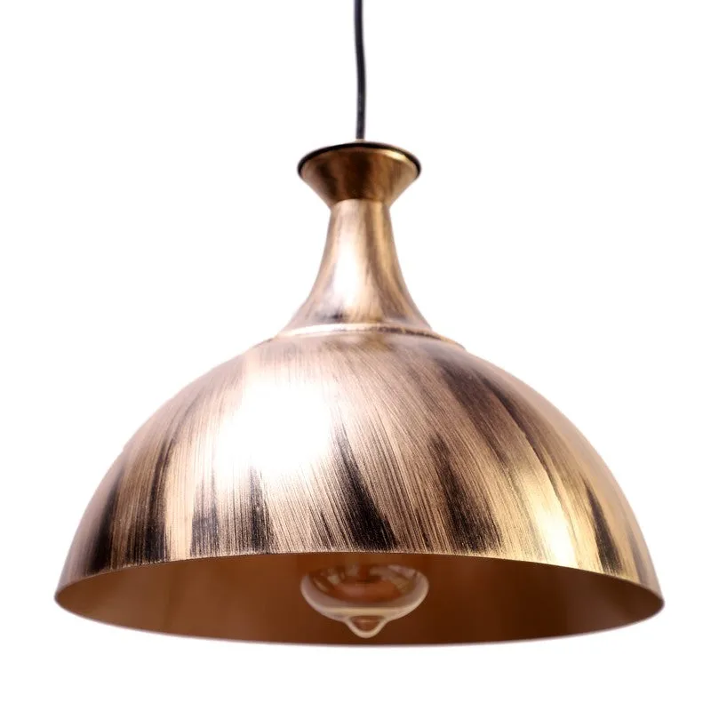 Dome Antique Iron Ceiling Lamp media 5