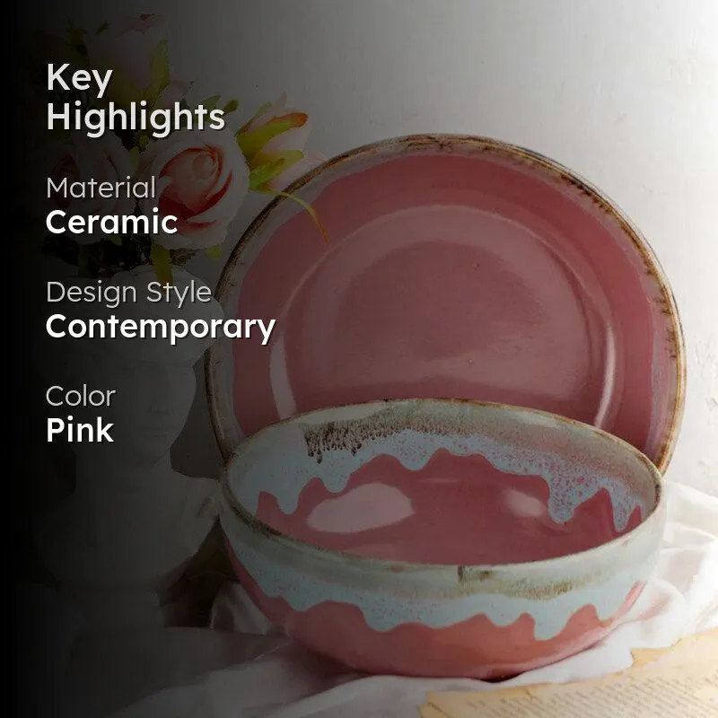 Aldia Handmade Serving Bowl - 700 ML media 2