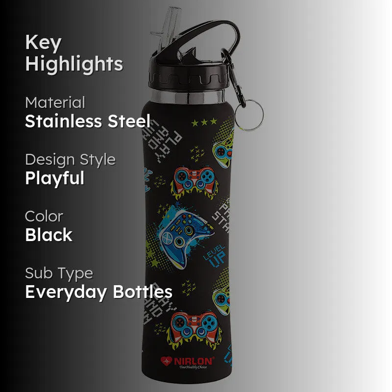 Gaming Frenzy Sipper Water Bottle - 750 mL media 2