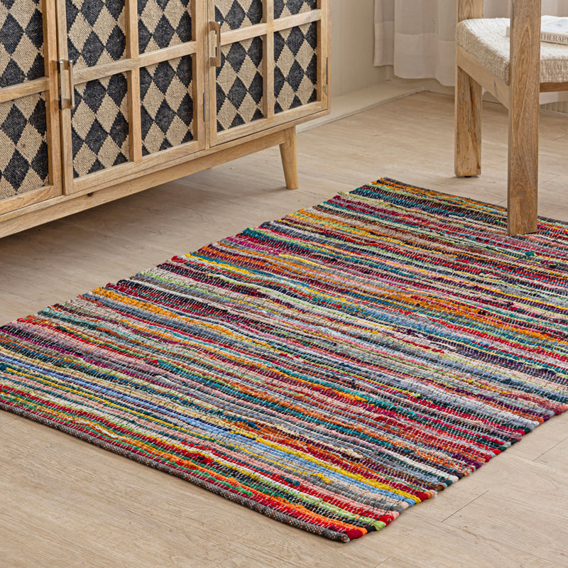 Elyra Handwoven Cotton Rug media 5