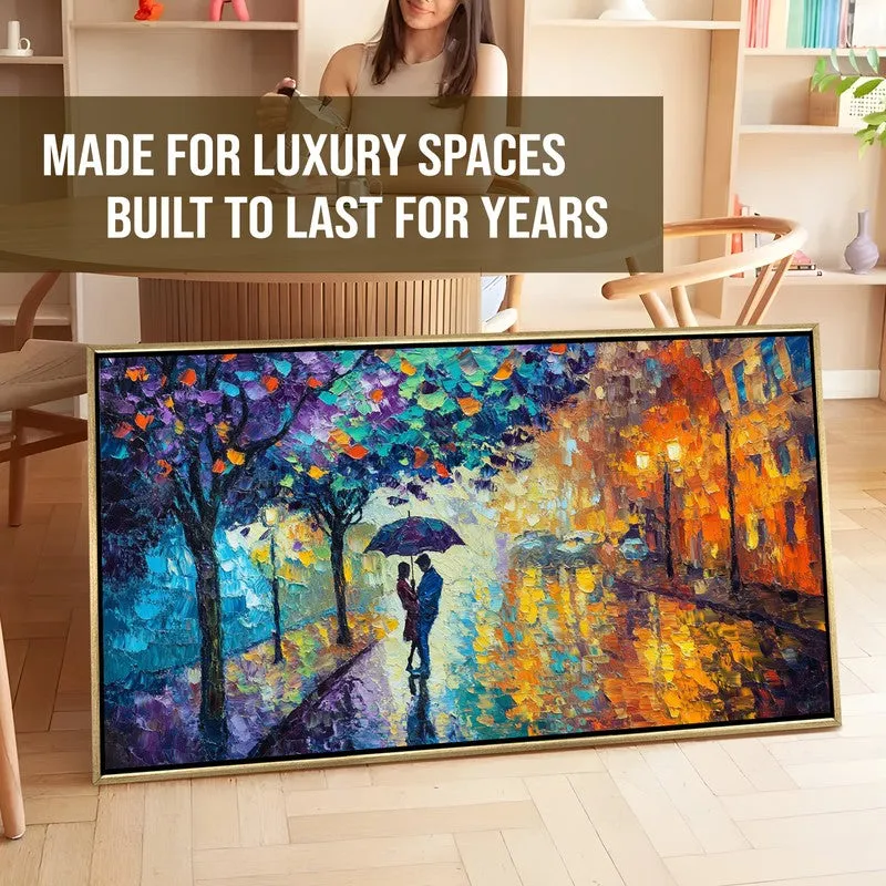 Amoria Canvas Wall Painting With Frame media 7