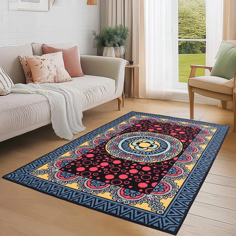 Vibrant Motifs Anti-Skid Carpet media 3