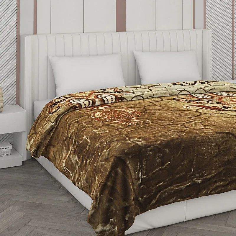 Monte Carlo Autumn Whisper Blanket - 850 GSM media 5
