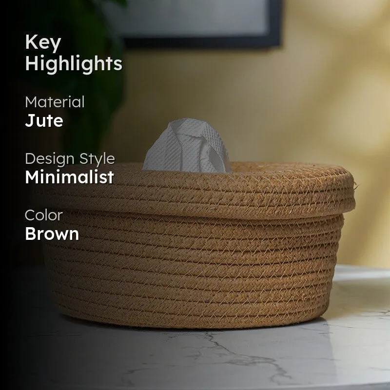 WarmNest Tissue Holder -Brown media 2
