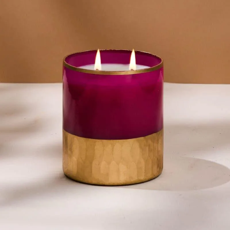 Mogra Scented Votive Candles - Set Of Two media 2