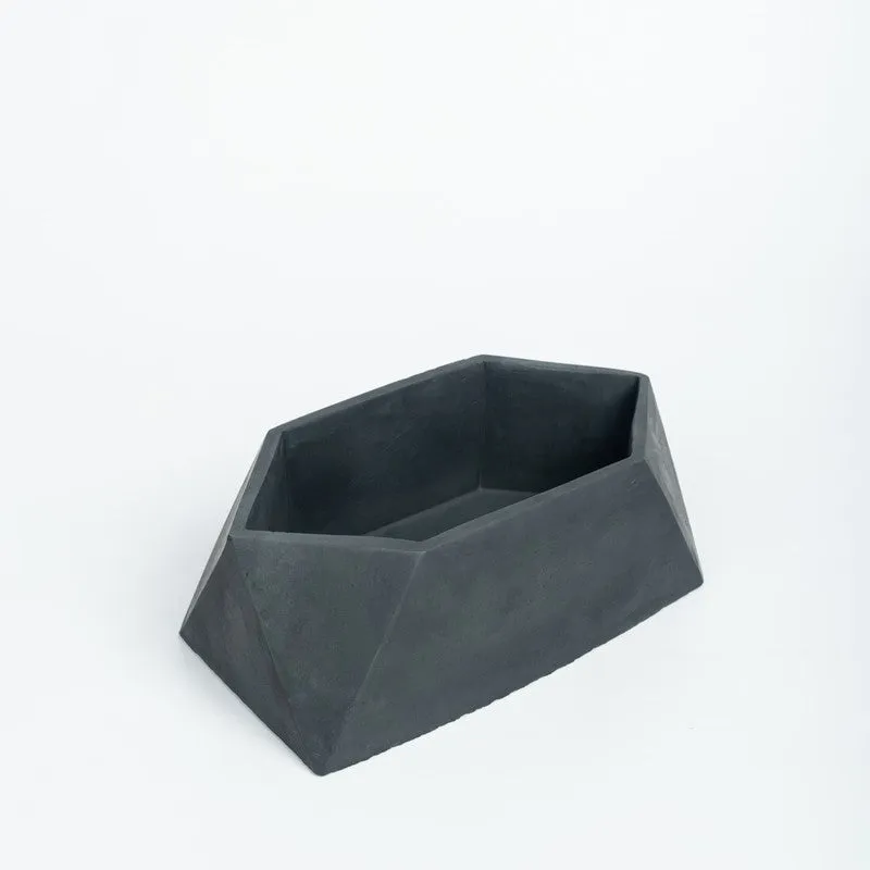 Trapex Concrete Planter - Black media 5