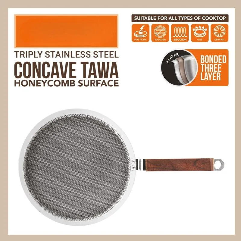 Triply Stainless Steel Roti Tawa media 5