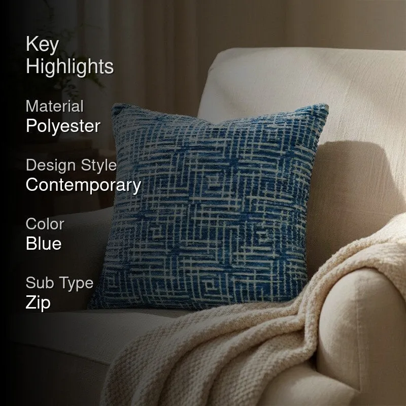 GeoMirage Cushion Cover - Blue media 2