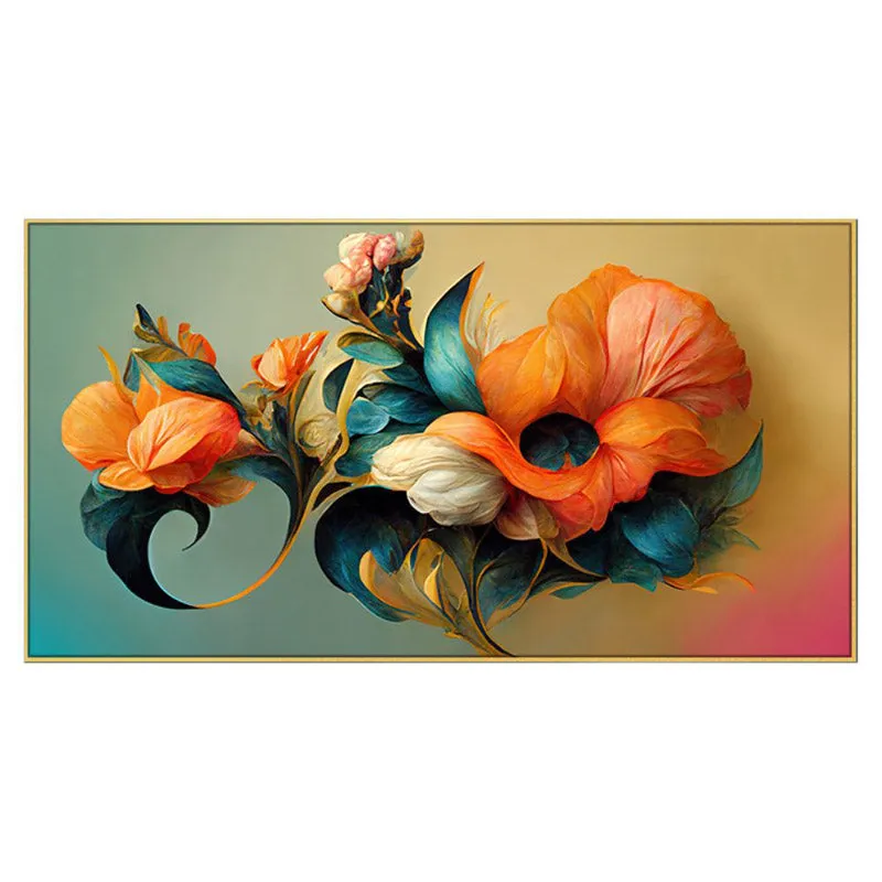 Noma Chrom Floral Wall Painting media 3