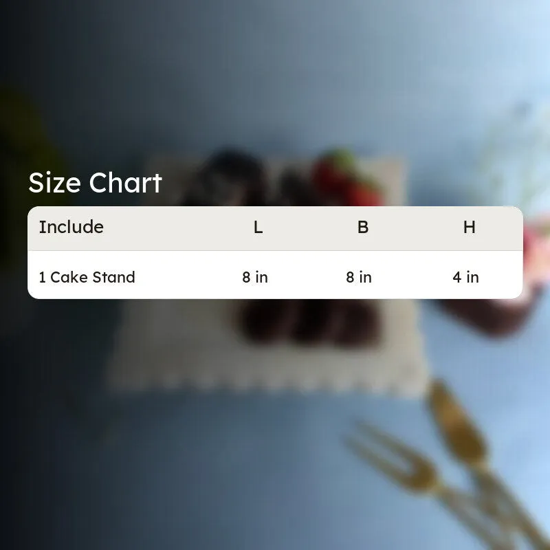 Norris NelmoHandcrafted Marble Cake Stand media 5