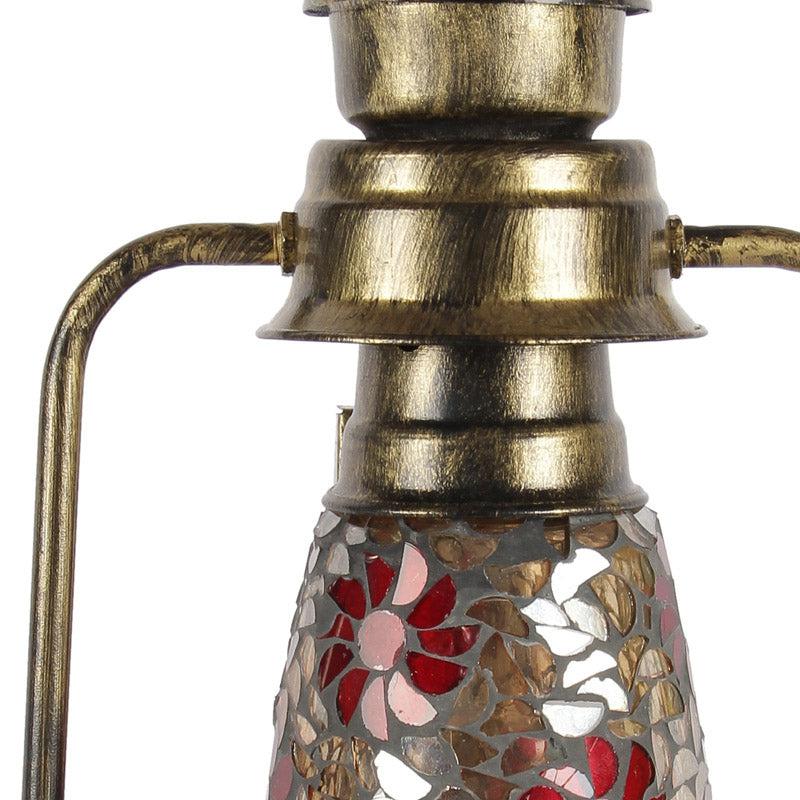 Phoolkari Mosaic Lantern Iron Table Lamp media 5