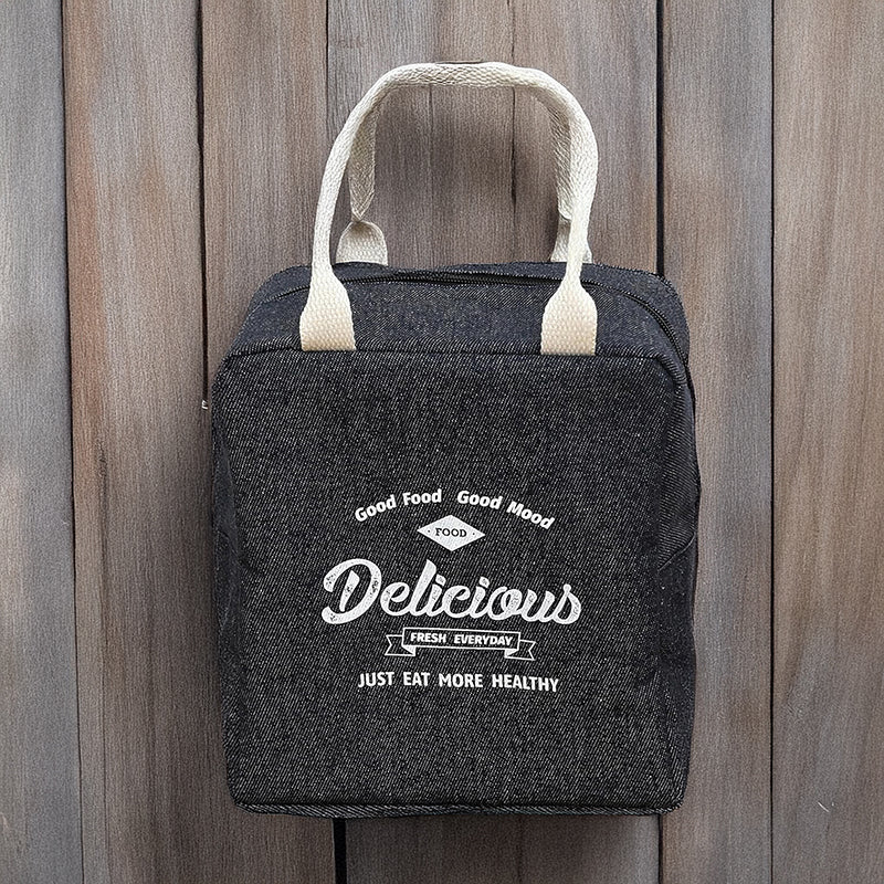 Deliciosa Denim Lunch Bag