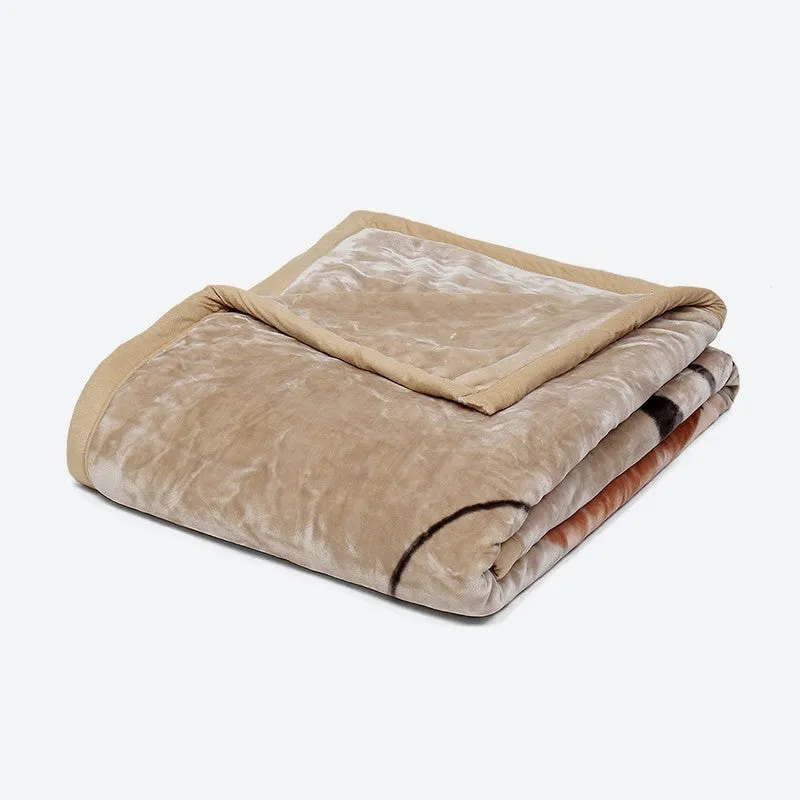 Monte Carlo Desert Oasis Blanket (Beige)- 600 GSM media 6