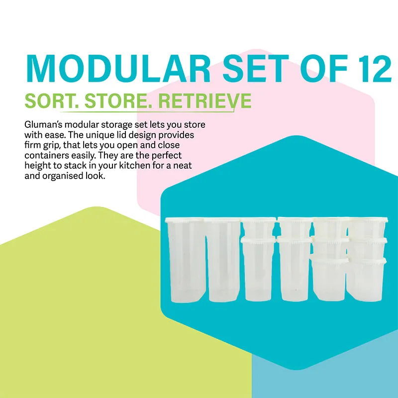 Elmera Storage Conatiner (White) - Set Of Twelve media 8