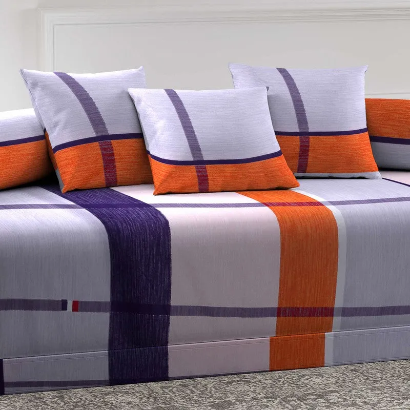 Tavora Printed Diwan Set - Six Piece Set media 4