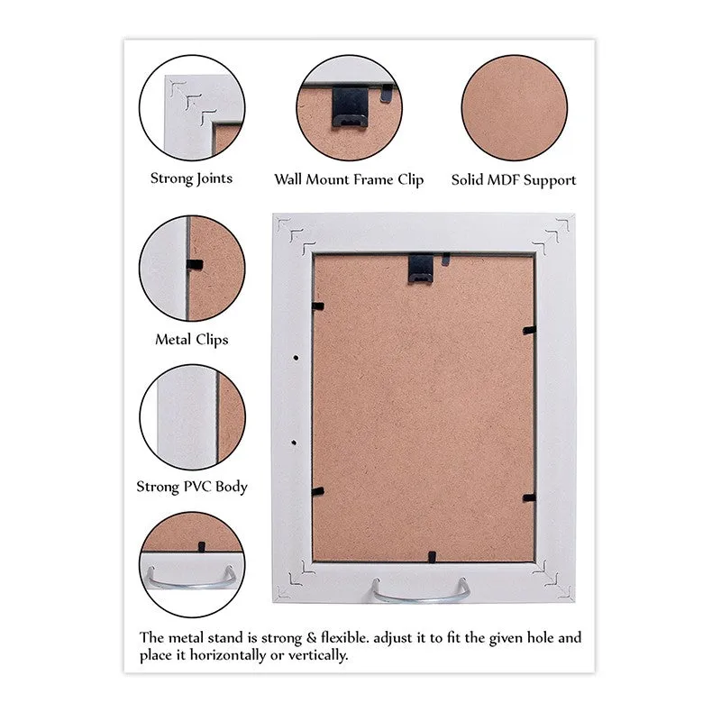 Glint Edge Photo Frame - Blue - 6