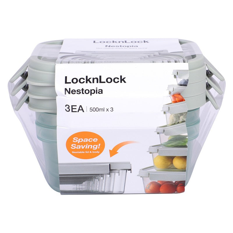Vynra Aura Food Container (920 mL Each) - Set Of Three media 10