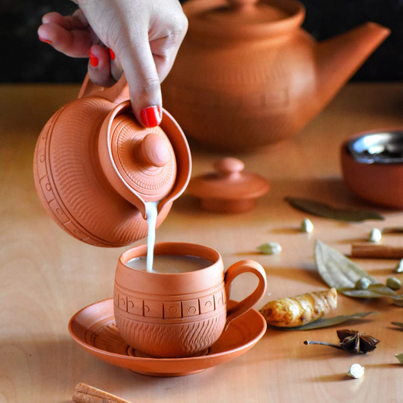 Terra Brew Terracotta Tea Pot - 450 mL media 5