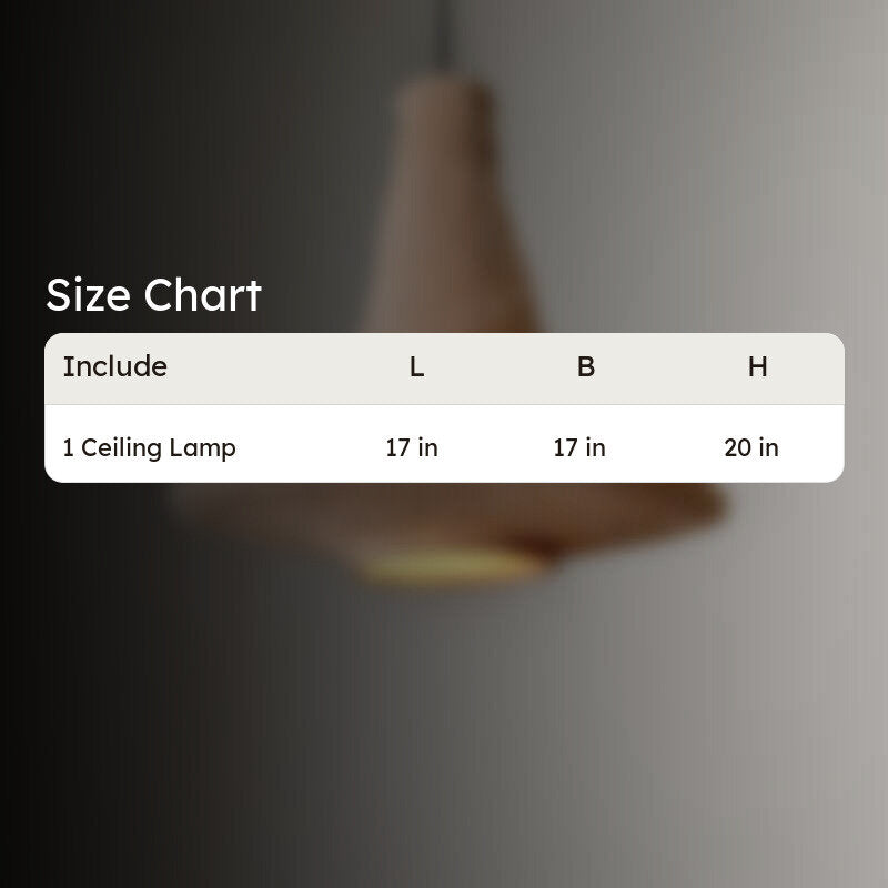 Fig Living Earth Pendant Cotton Ceiling Lamp - Beige media 8