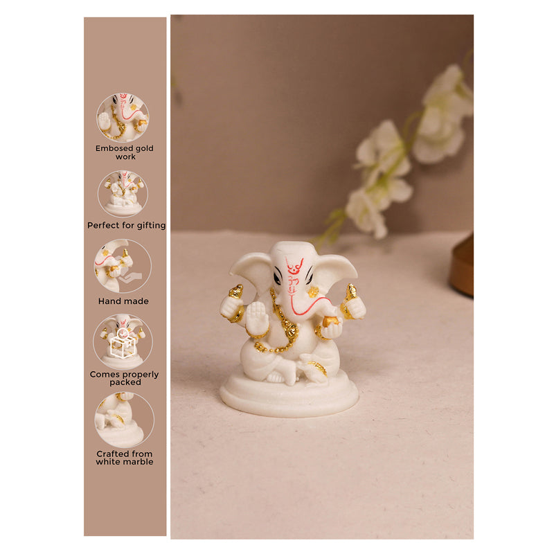 Blessings Of Ganesha Showpiece media 5