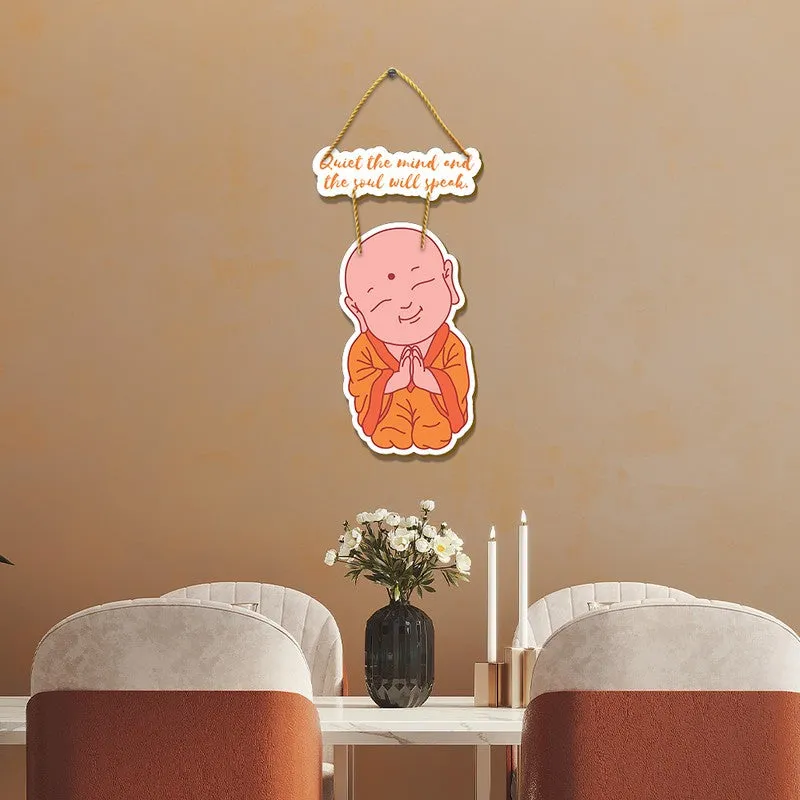 A Little Buddha's Message MDF Wall Accent media 1