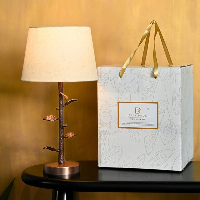 Neyla Metal Table Lamp - Bronze,White media 5