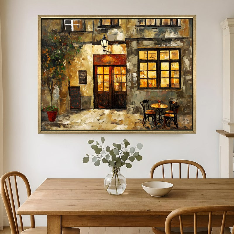 Luminescence Canvas Wall Painting With Frame