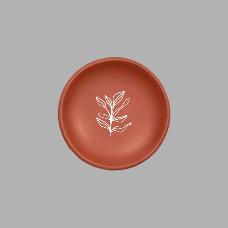 Earthy Blooms Terracotta Wall Plate - Set Of Three media 3
