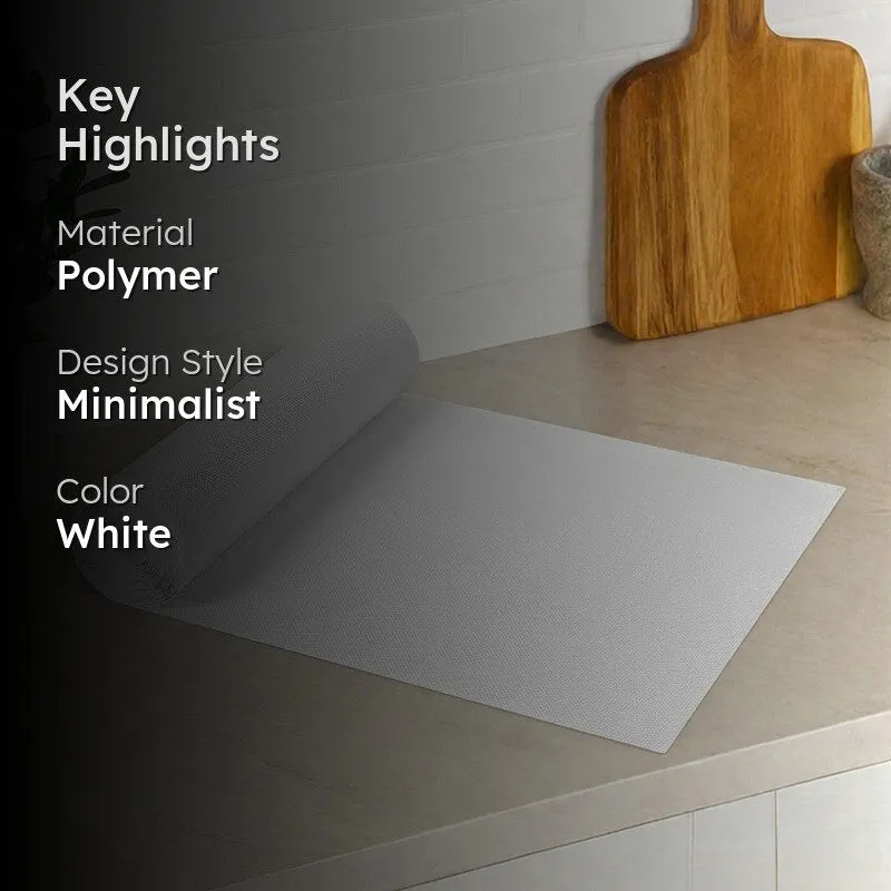 Laxis CleanNest Shelf Liner Mat - White media 2