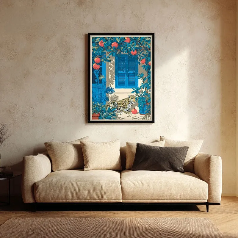 Heritage Home Canvas Wall Painting - Black Frame media 1