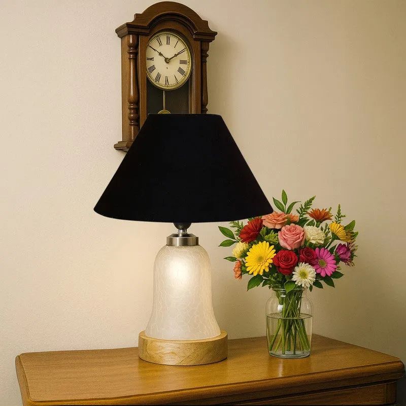 Zoravelle Wooden Table Lamp - Black media 4