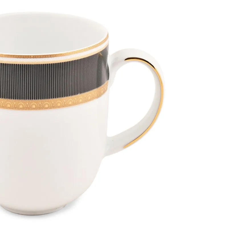 Serene Brew Porcelain Coffee Mug (300 mL Each) - Set Of Two media 8