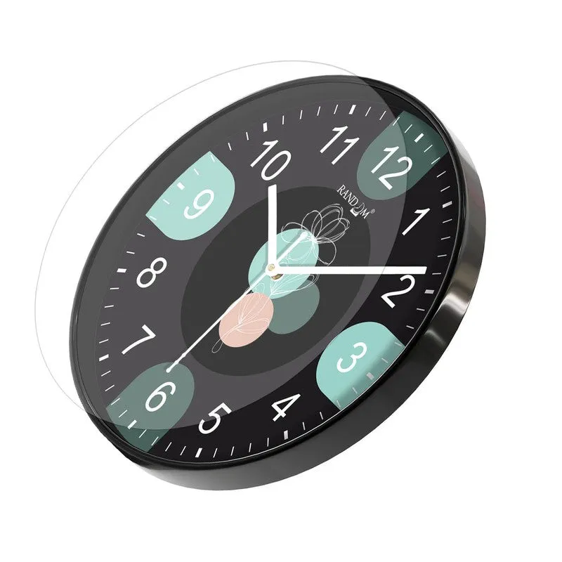 Mystic Round Analog Wall Clock - Black media 5