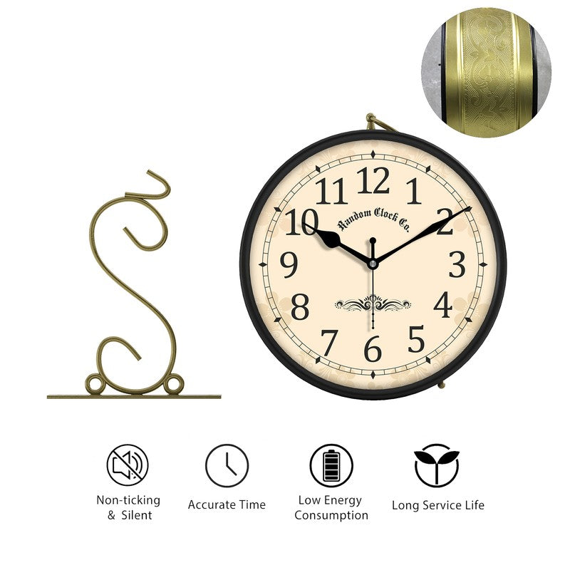 Bronzewick Double Sided Wall Clock media 7