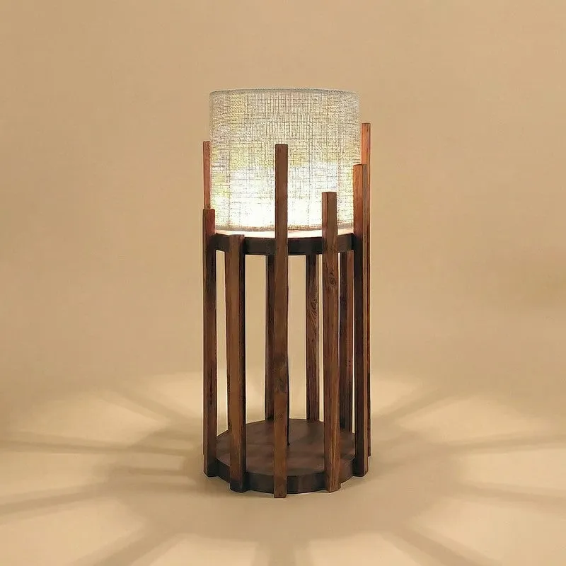 Kymera Jute Table Lamp - Brown,Beige media 5
