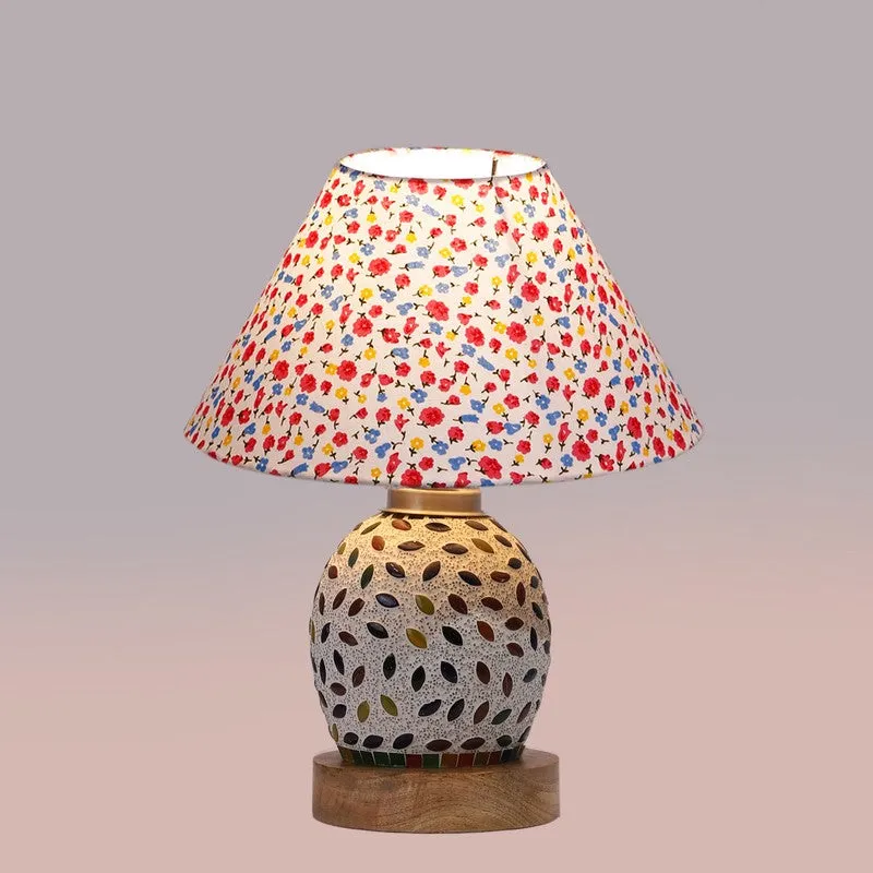 Elyra Fleura Arbor Wooden Table Lamp - Multicolor media 6