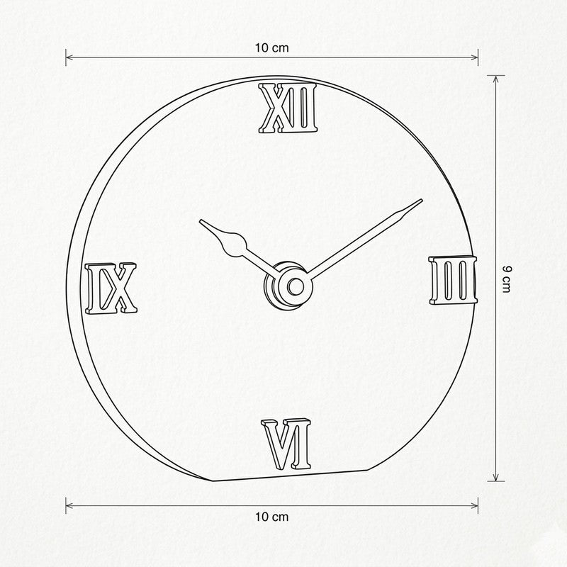 Valdis Handcrafted Table Clock media 8