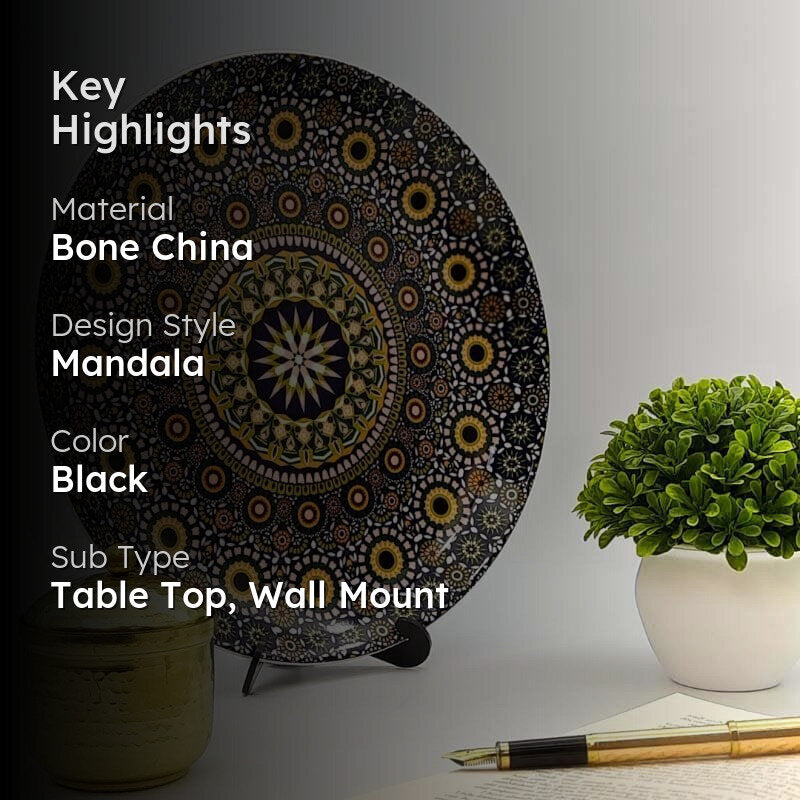 Moroccan Inspiration Decorative Plate media 2