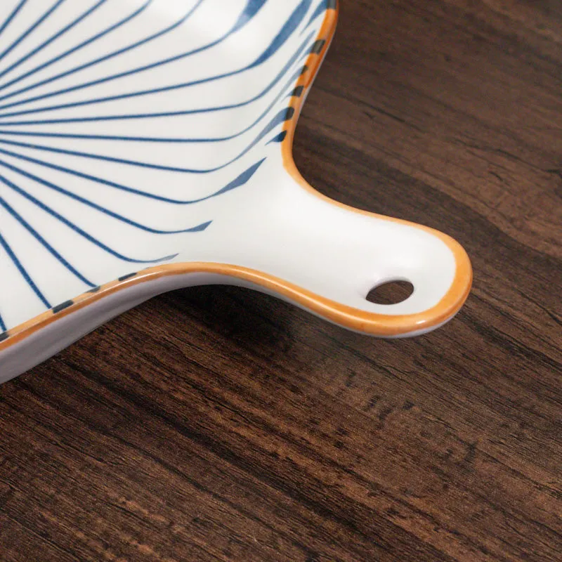 Shell Wave Porcelain Platter - Four Piece Set media 4