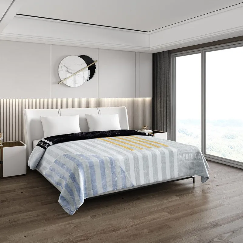 Monte Carlo Serene Stripes Blanket - 850 GSM media 1