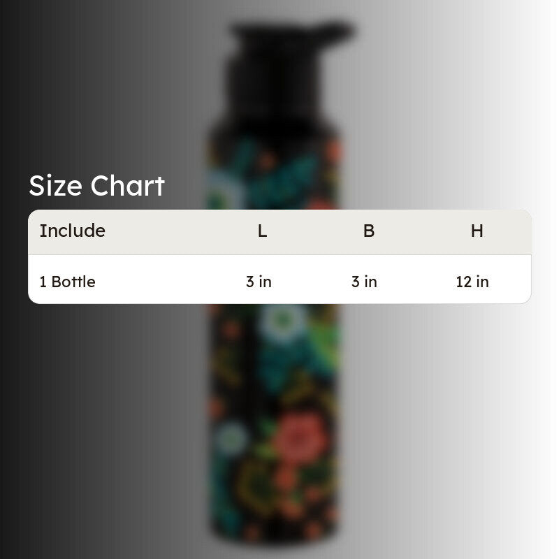 Midnight Bloomia Water Bottle - 1000 mL media 11