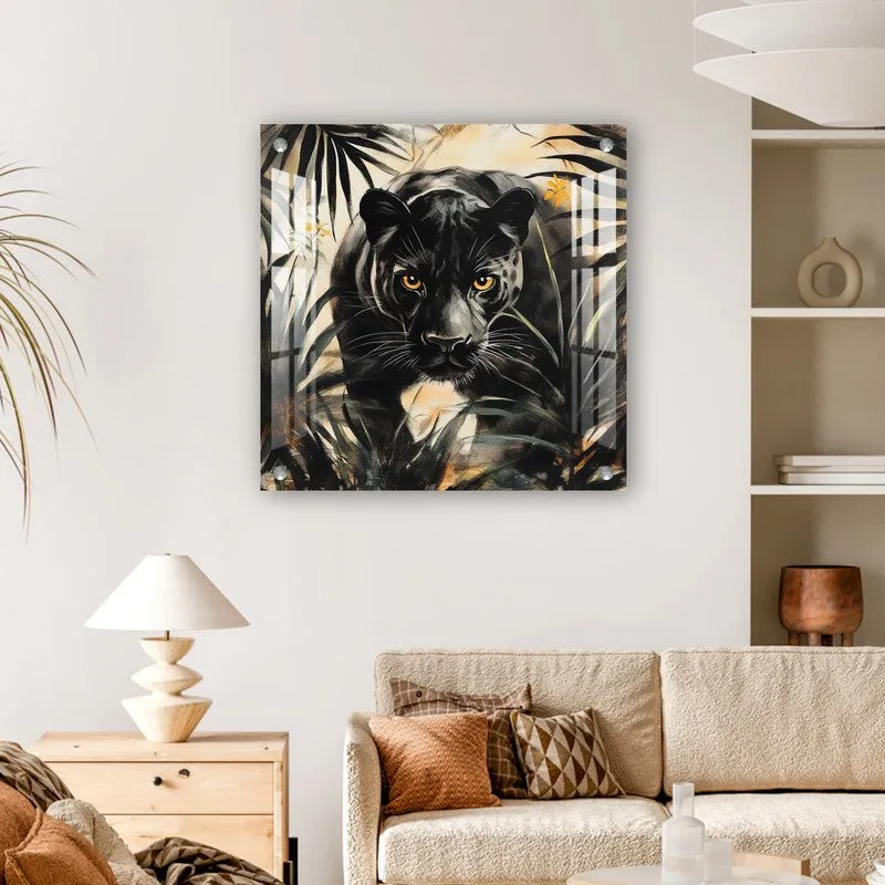 Black Panther Shadow Acrylic Wall Art media 1