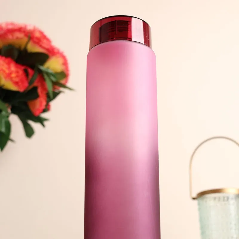 FrostHue Pink Clear PET Bottle - 1000 mL media 4
