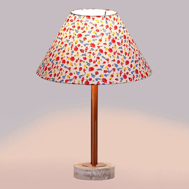 Elowen Cone Rodin Wooden Table Lamp - Multicolor media 5