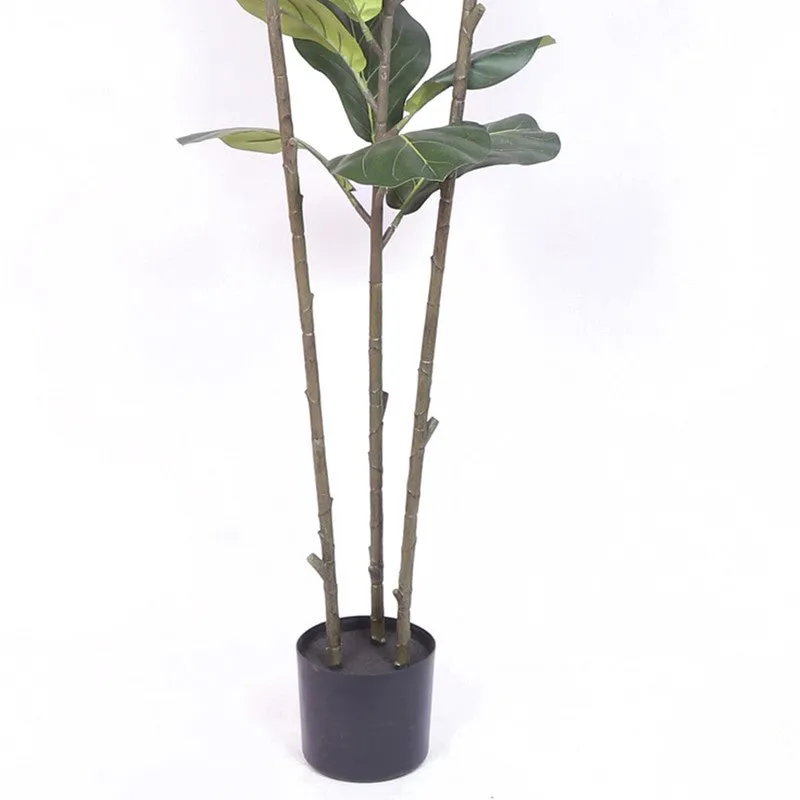 Artisan Fig Artificial Plant With Black Plastic Pot media 6