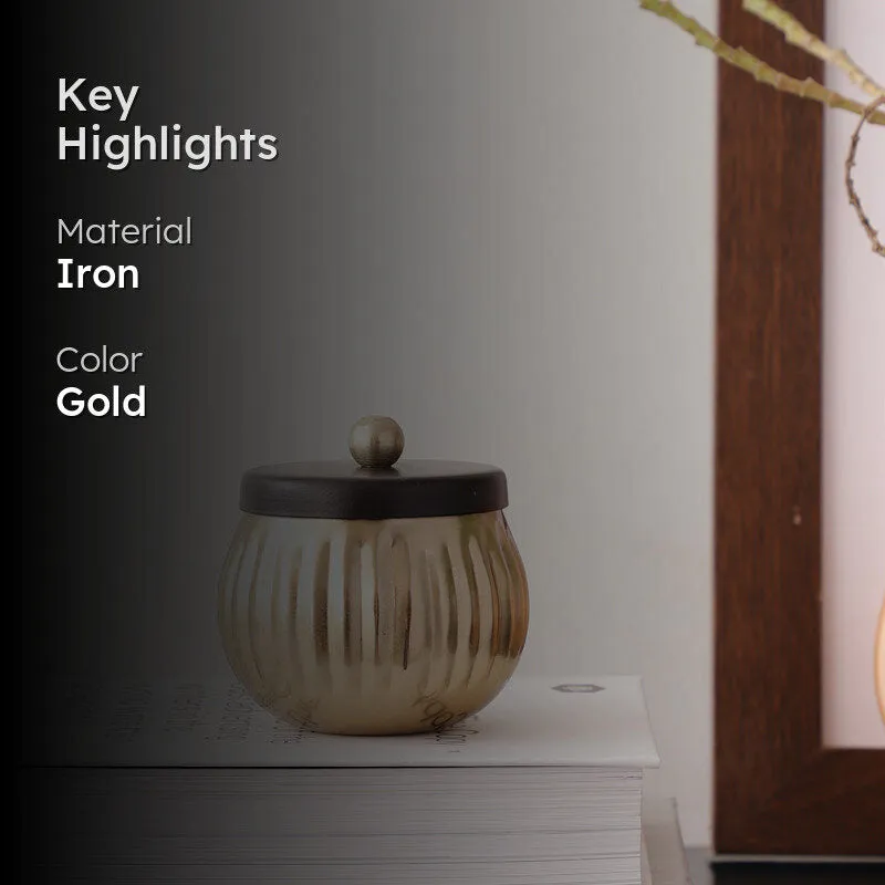 Rava Storage Jar - Gold media 2