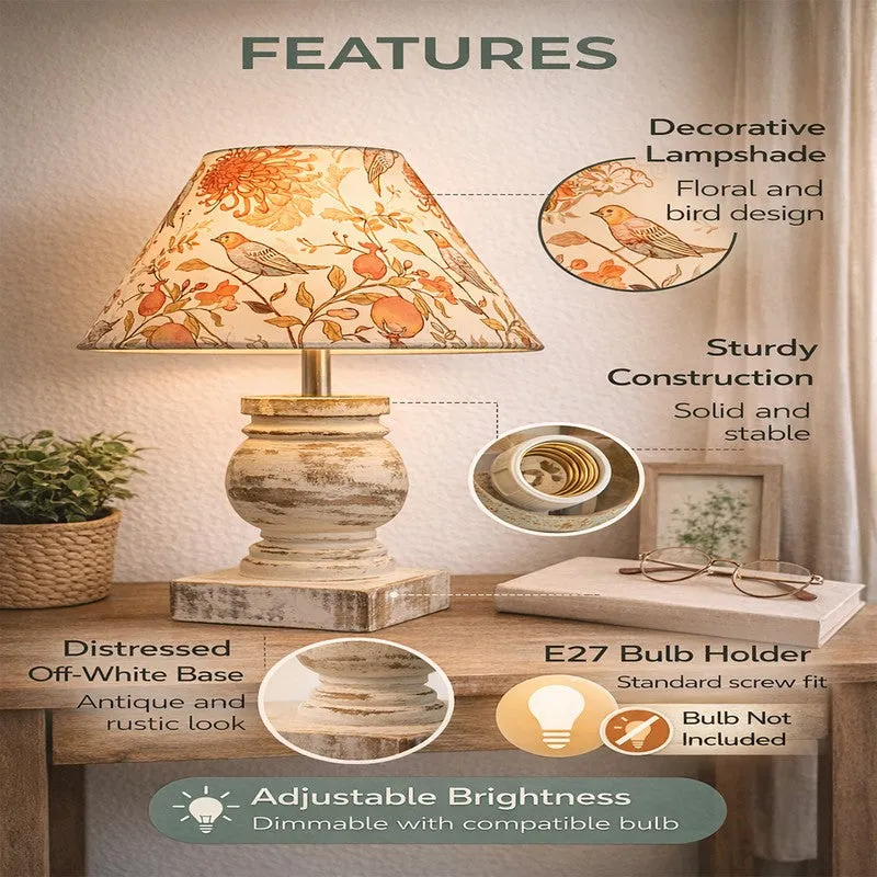 WingWhisper Wooden Table Lamp media 5